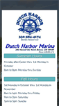 Mobile Screenshot of dutchharbormarine.com