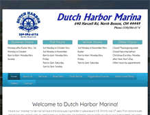 Tablet Screenshot of dutchharbormarine.com
